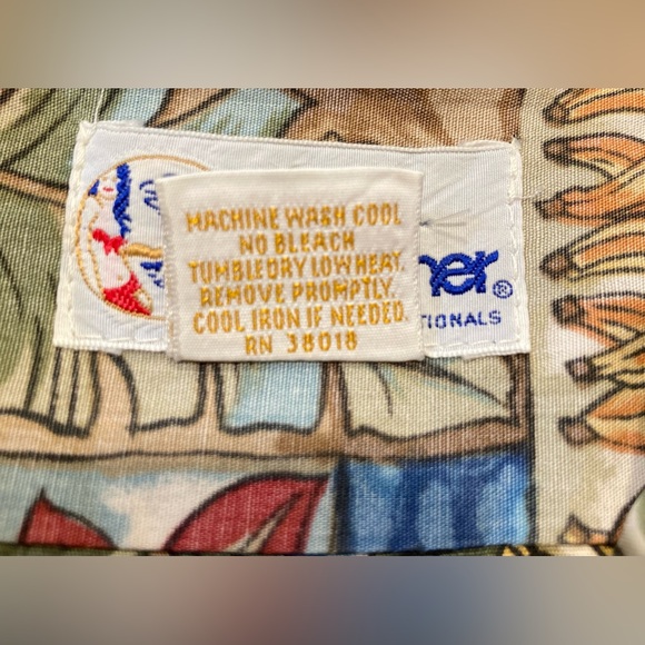 Reyn Spooner Size XL Vintage Hawaiian Print Shirt - Picture 7 of 7